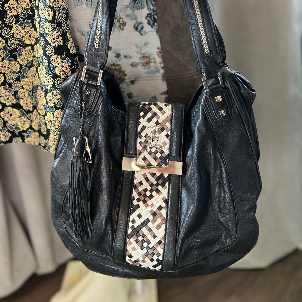 L.A.M.B. By Gwen Stefani Leather Shoulder Bag